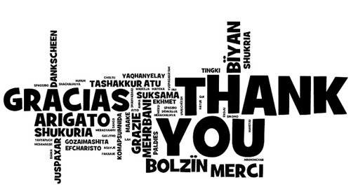 Illustration of "Thank You"